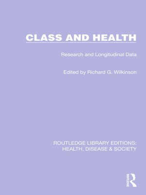 cover image of Class and Health